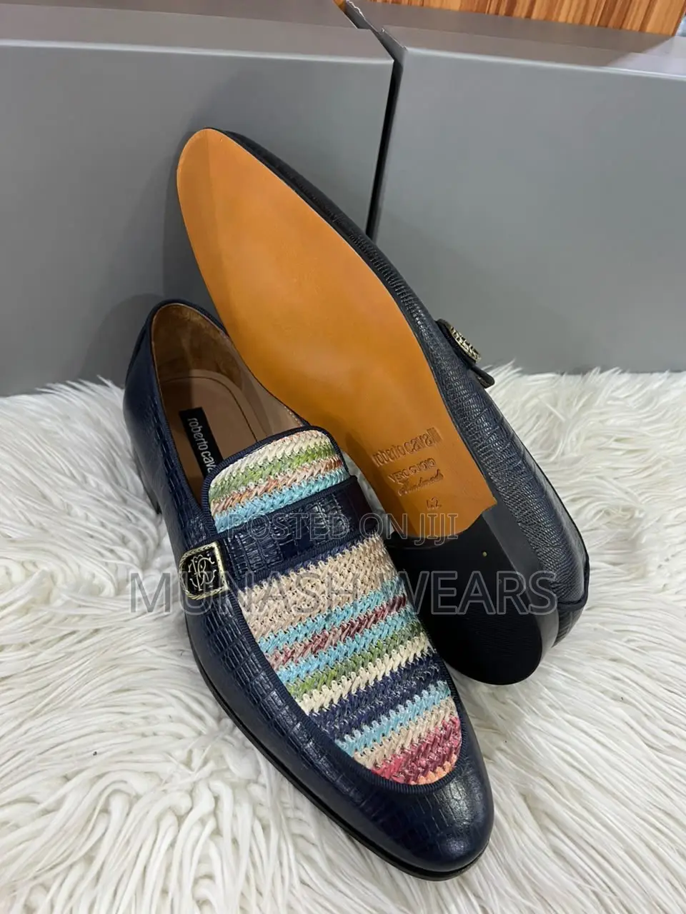 Roberto Cavali Skin Leather Sole 40-46