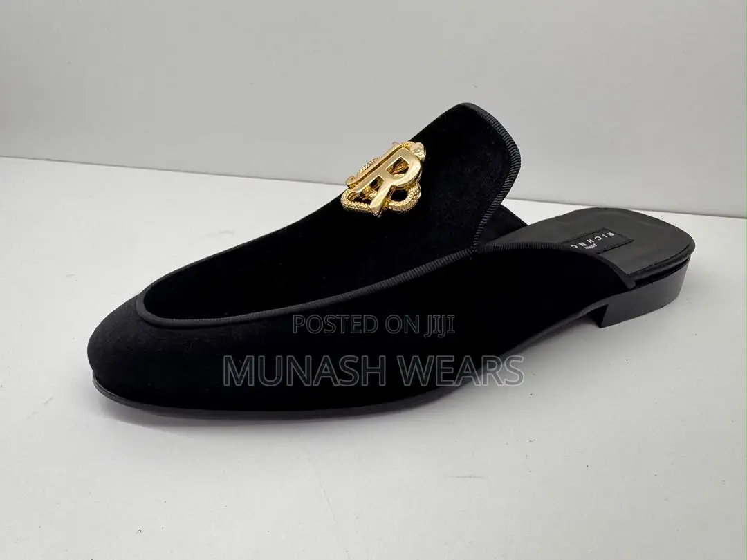 Italian John Richmond Velvet Half Shoe 40-46 Available
