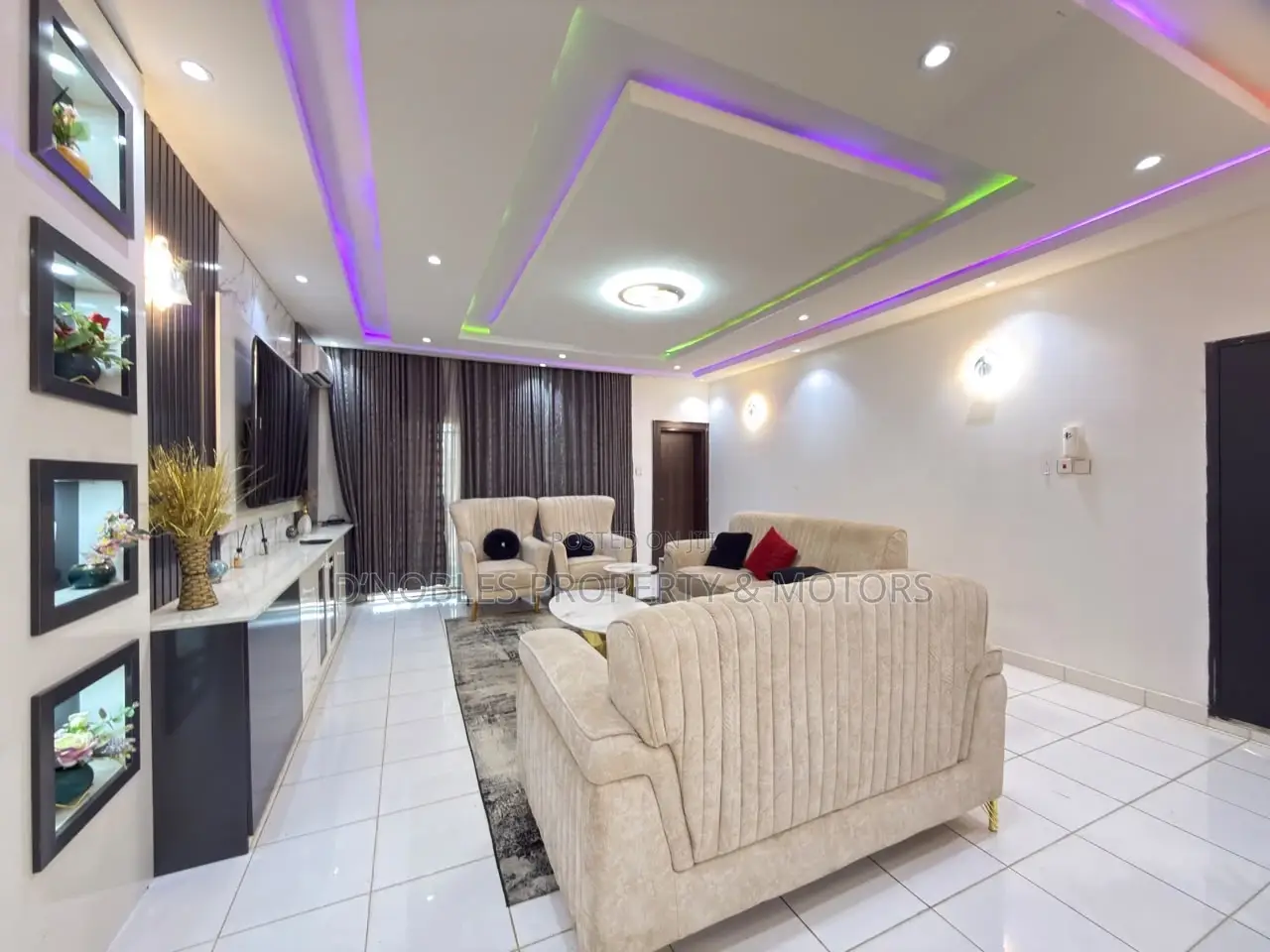 Furnished 3bdrm Apartment in Wuye for rent