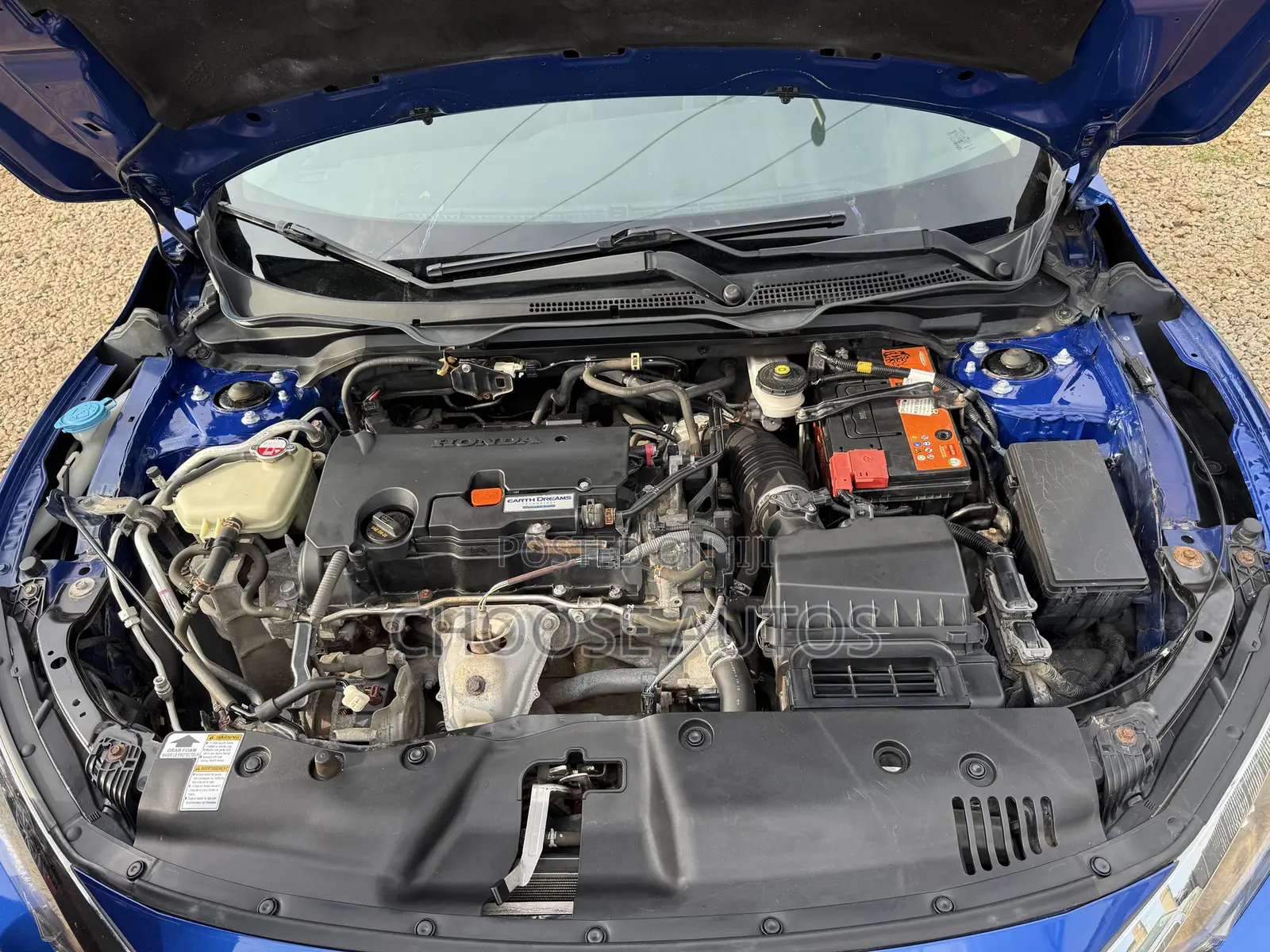 Honda Civic EX-L 4dr Sedan (1.5L 4cyl) 2016 Blue