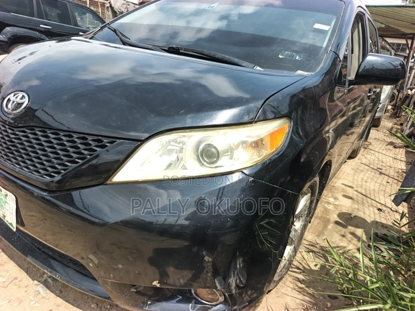 Toyota Sienna XLE 7 Passenger Mobility 2012 Black