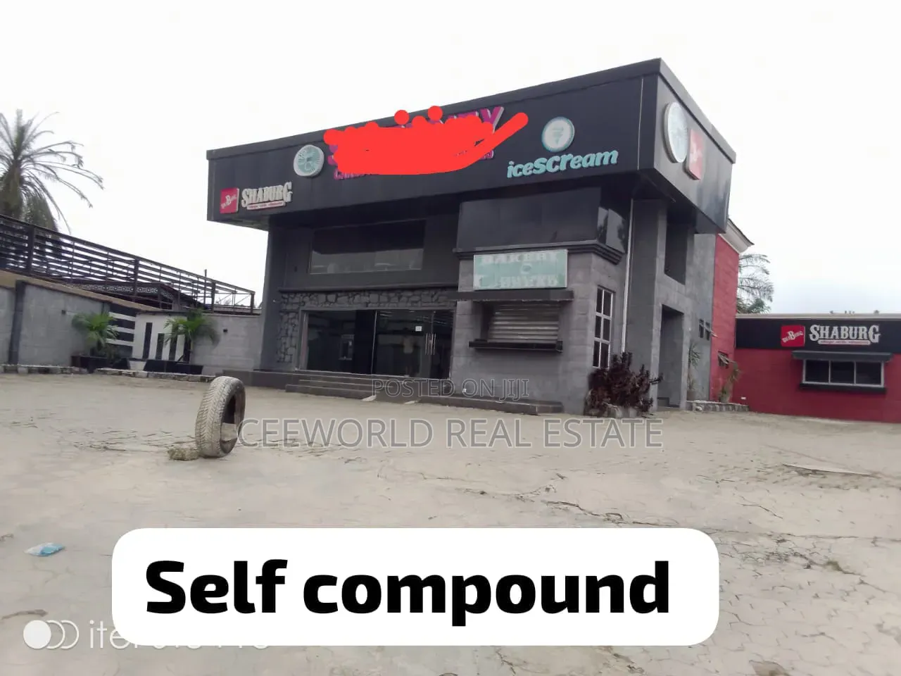 Commercial Self Compound of 4 Bedroom Duplex at Bodija