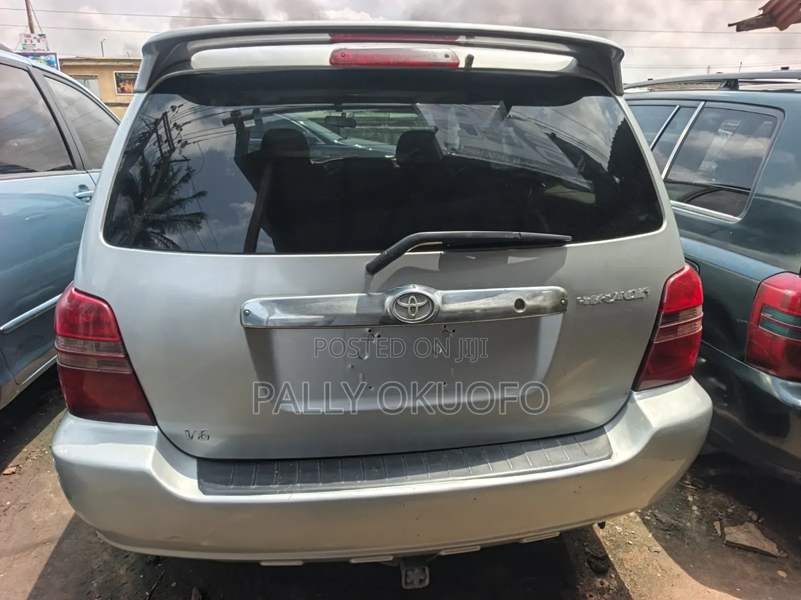 Toyota Highlander V6 FWD 2004 Silver