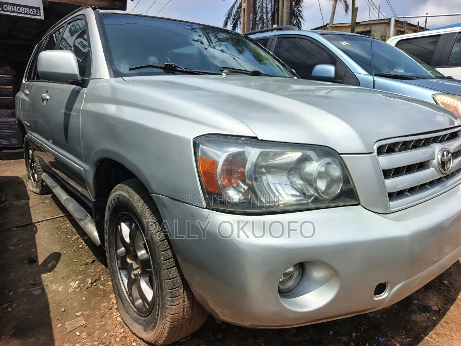 Toyota Highlander V6 FWD 2004 Silver