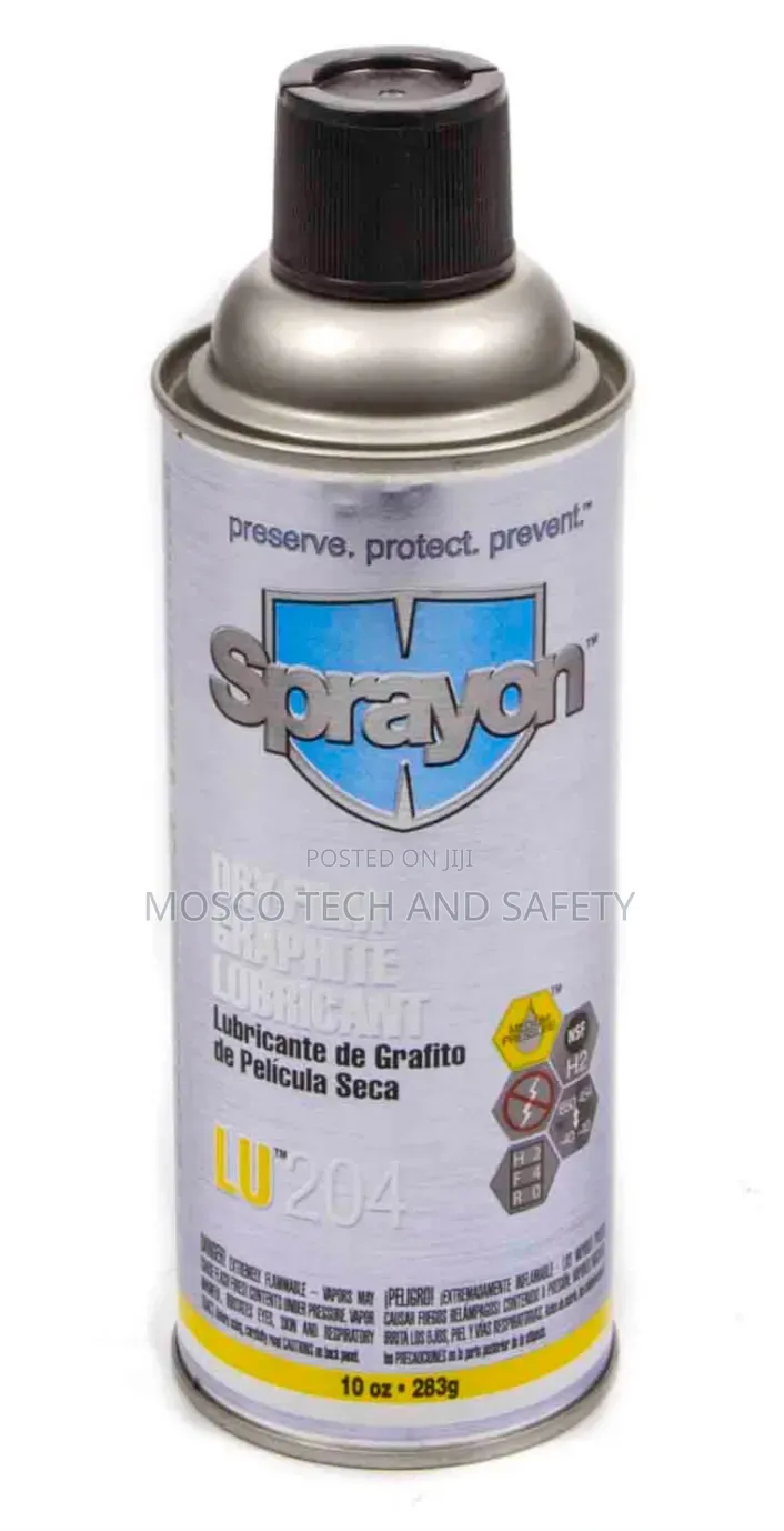 Sprayon LU200 Molybdenum Disulfide Dry Film Lubricant