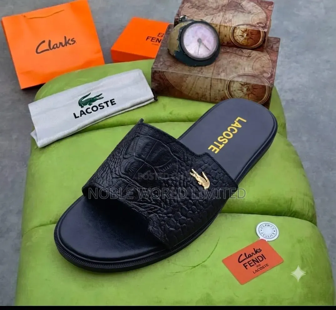 High Quality Lacoste Pam Slippers ABL 8h