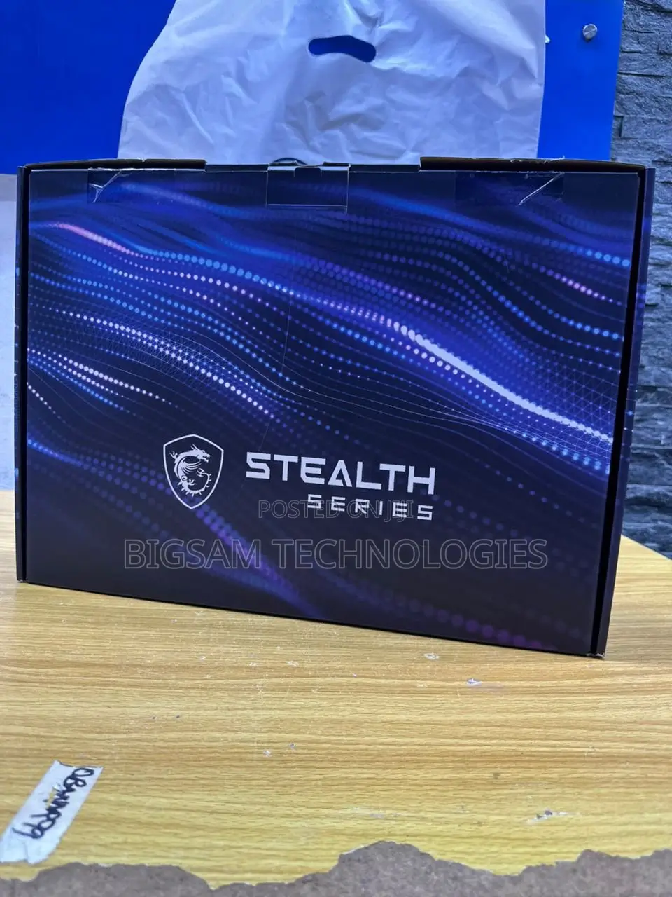 New Laptop MSI Stealth 16 AI Studio 64GB Nvidia SSD 2T
