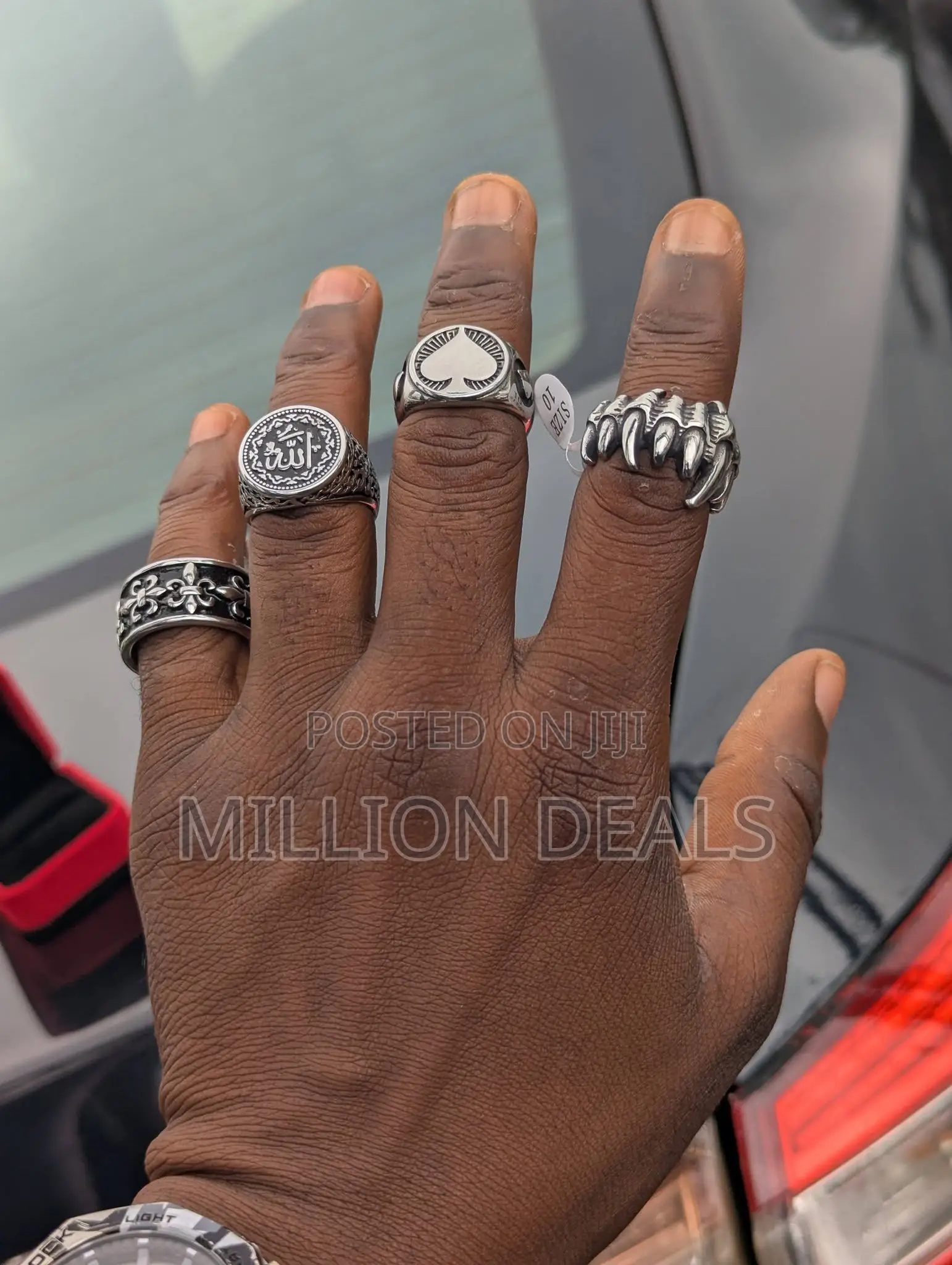 Classic 2026 Ski Punk Men's Stylish Ring