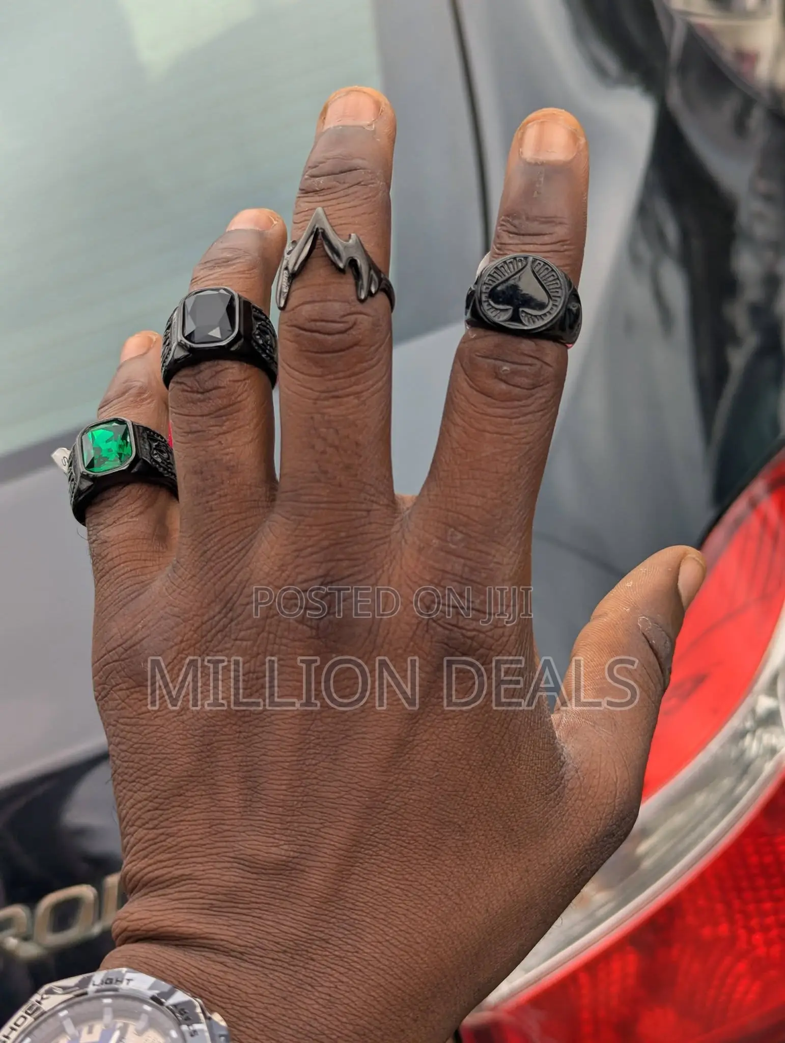 Classic 2026 Ski Punk Men's Stylish Ring