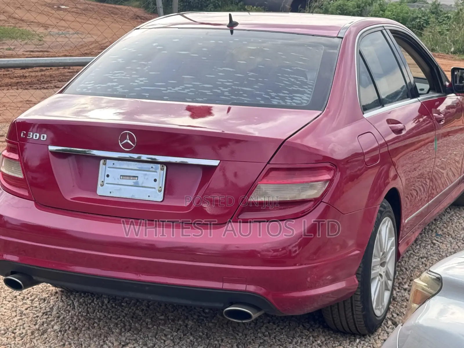 Mercedes-Benz C300 Luxury Sedan RWD (3.0L 6cyl 7A) 2009 Red