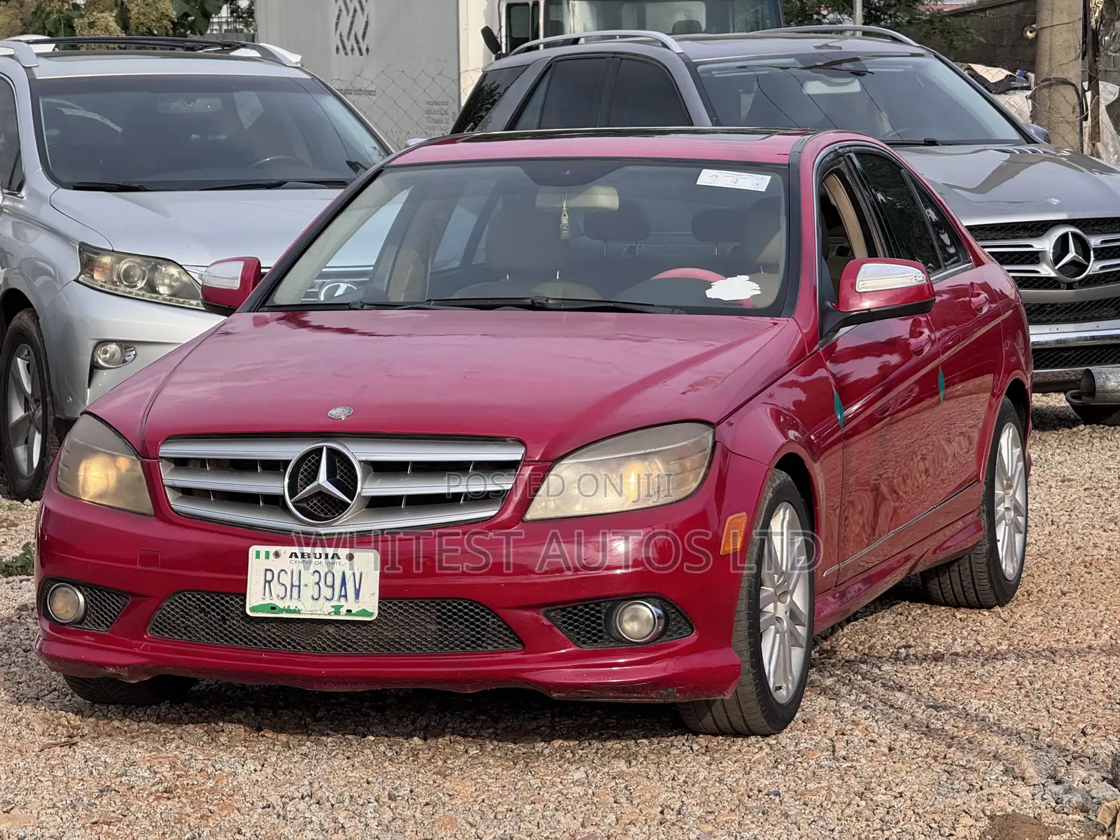 Mercedes-Benz C300 Luxury Sedan RWD (3.0L 6cyl 7A) 2009 Red