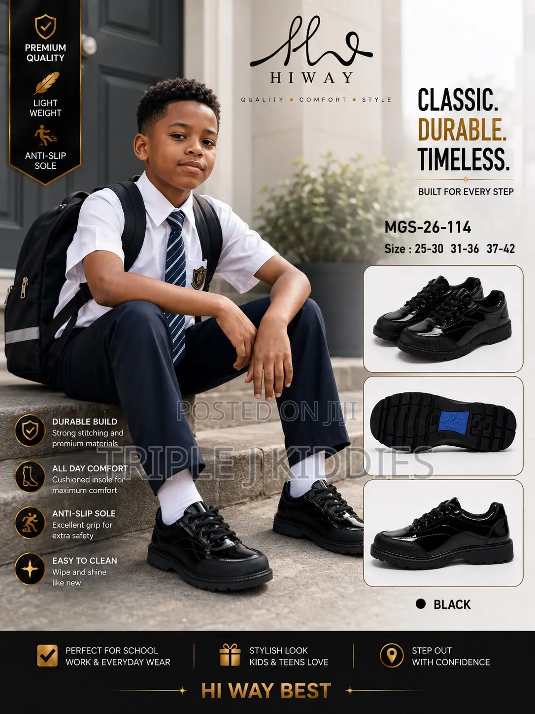 Boys School Shoes