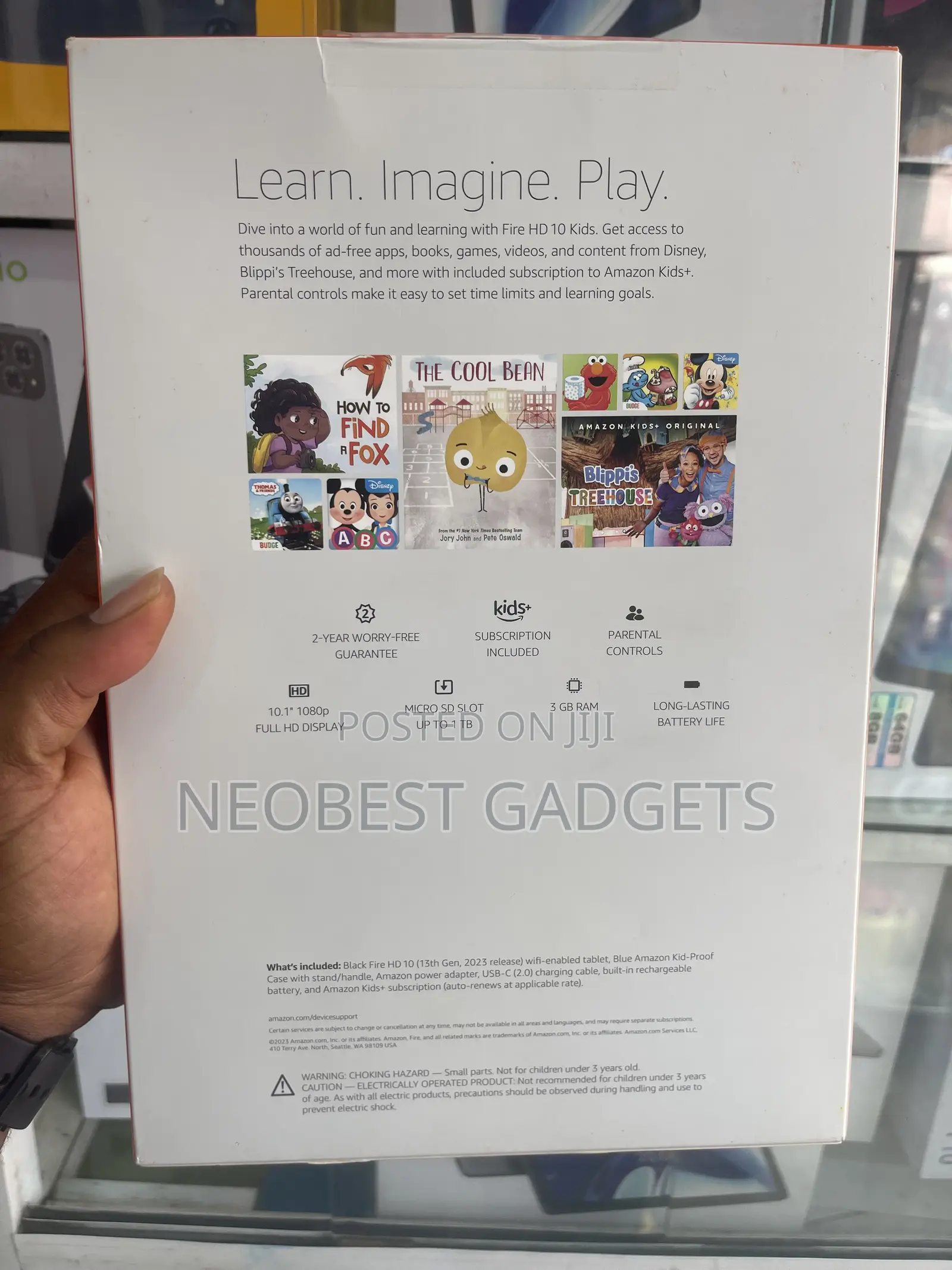 New Amazon Fire HD 10 Kids Edition 2021 32 GB