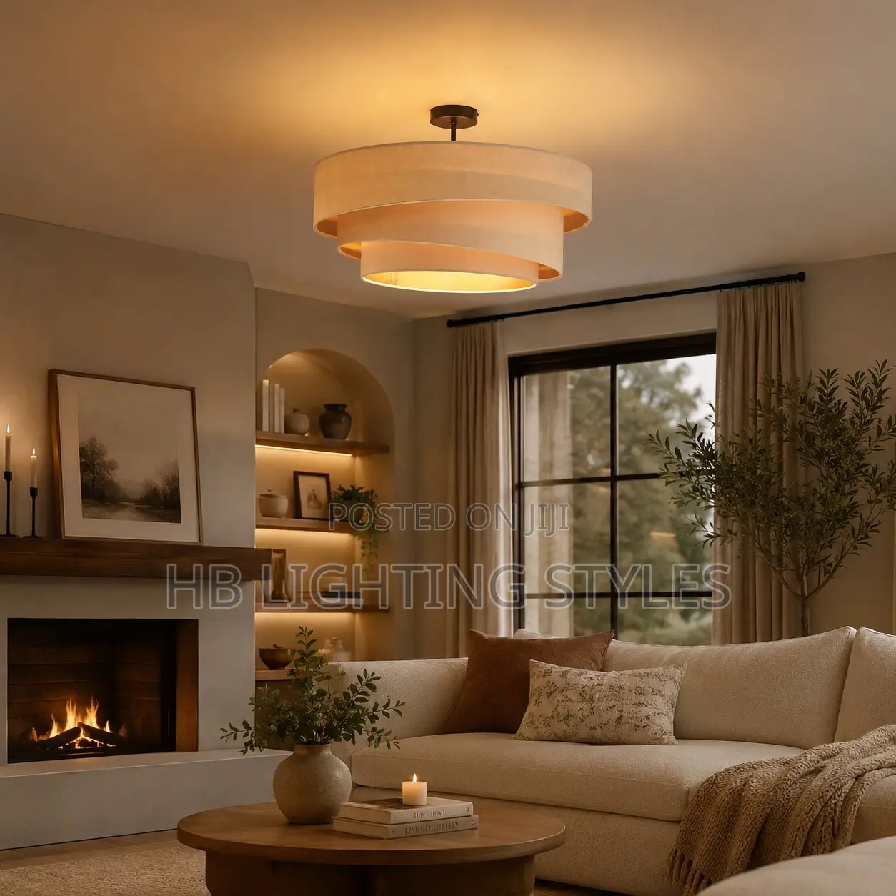Modern Luxury Nordic Stacked Circle LED Ceiling Light