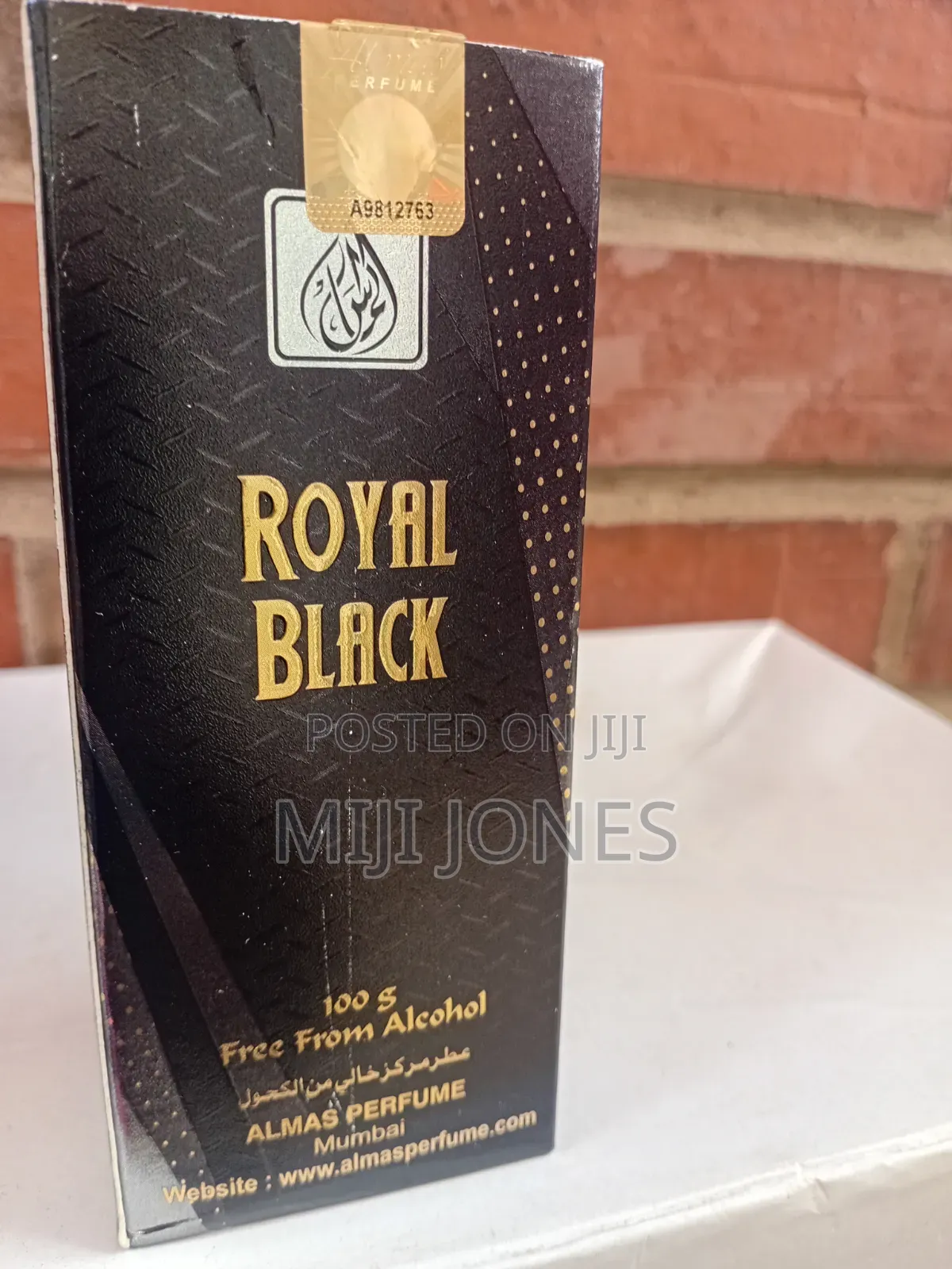 Royal Black Majesty - 100ml Big Size Fabric Lasting Oil*