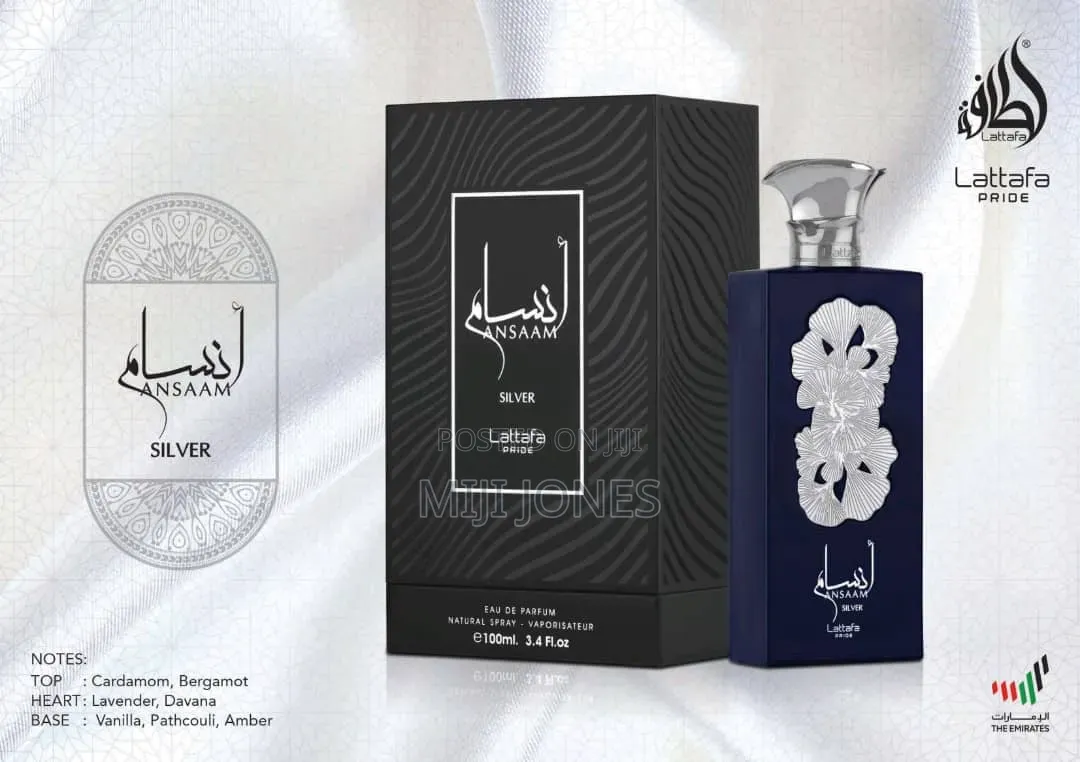 Lattafa Pride Ansaam Silver EDP 100ml