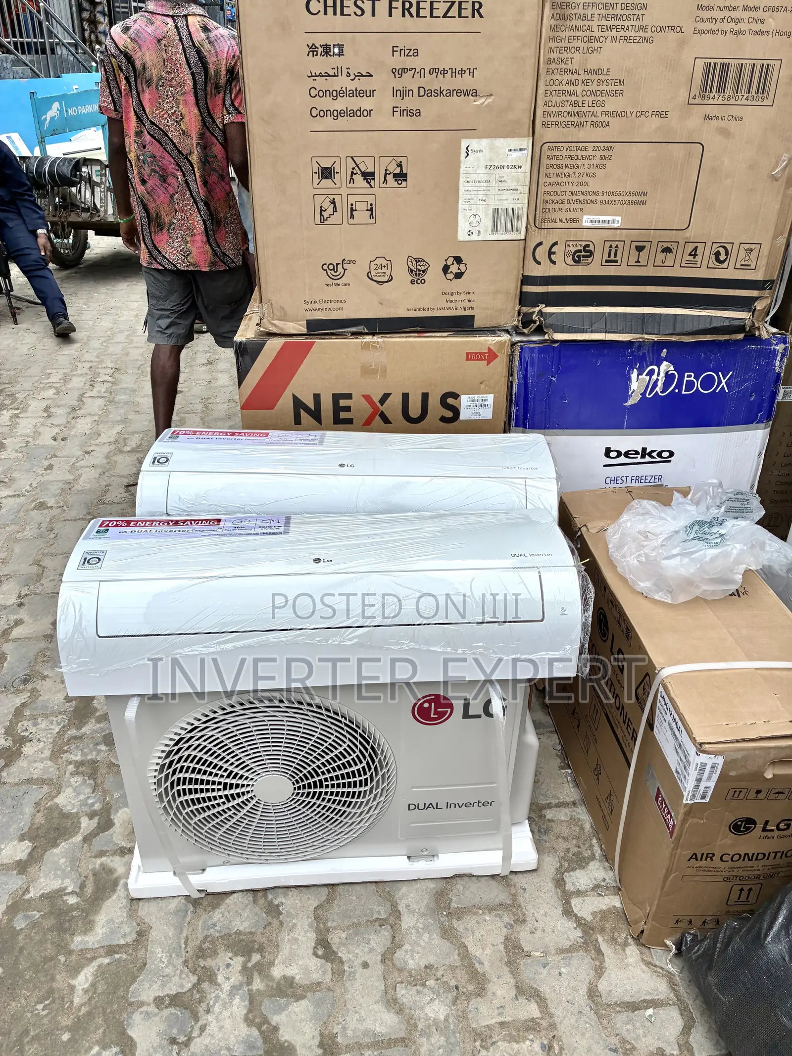 LG Open Box Inverter(brand New)