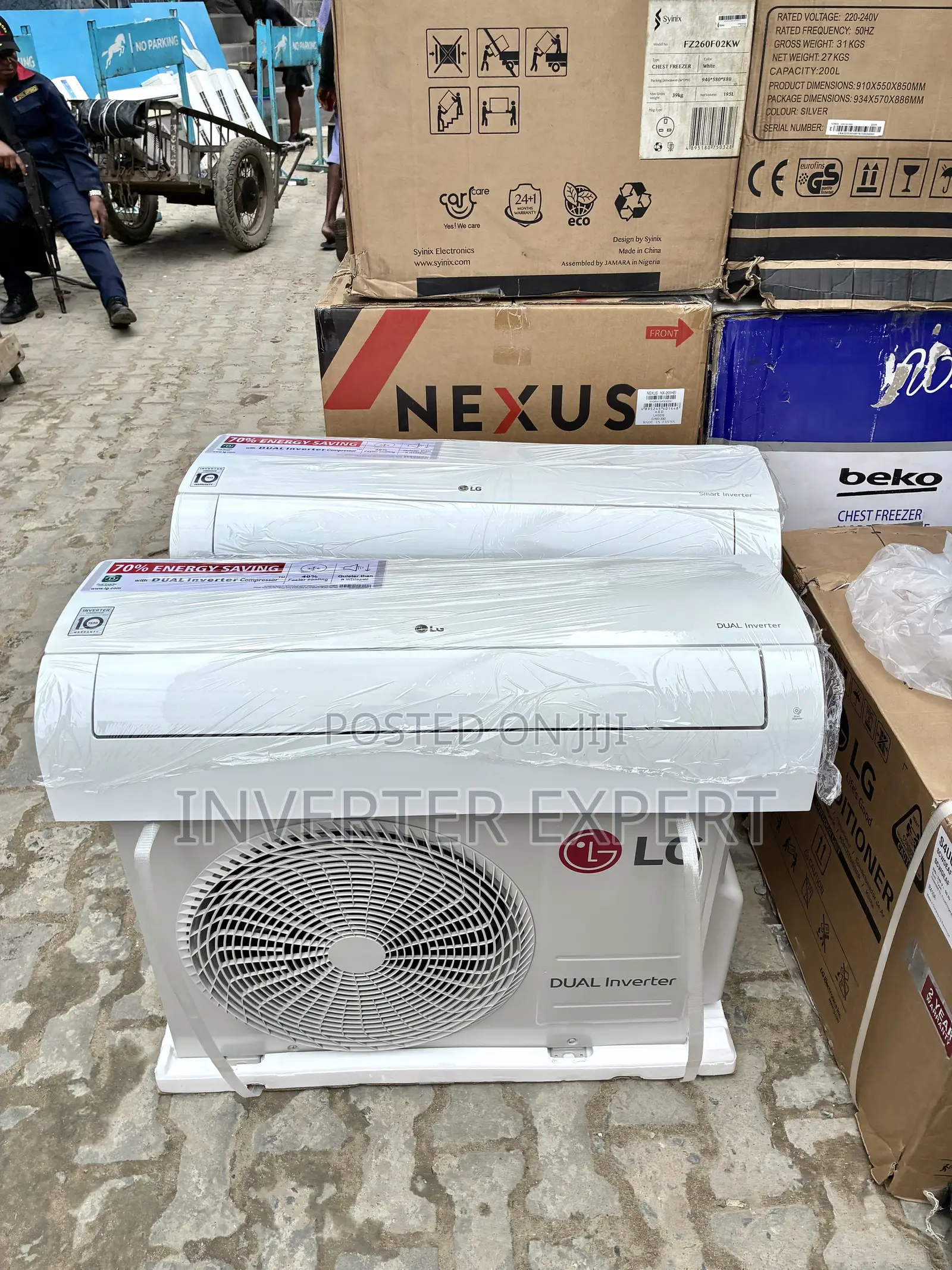LG Dual Inverter Air Conditioner (Brand New 1.5hp)