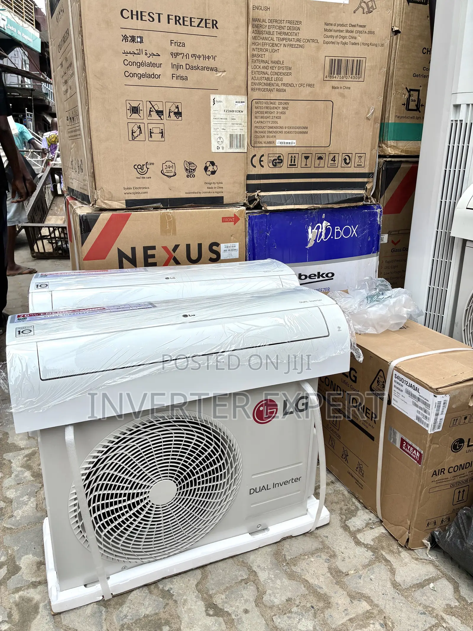 LG Dual Inverter Air Conditioner (Brand New 1.5hp)