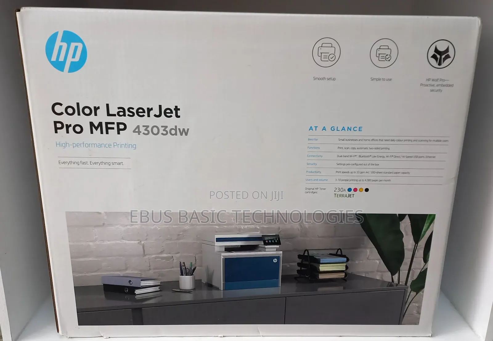 HP Color Laserjet Pro MFP 4303dw All in One Printer