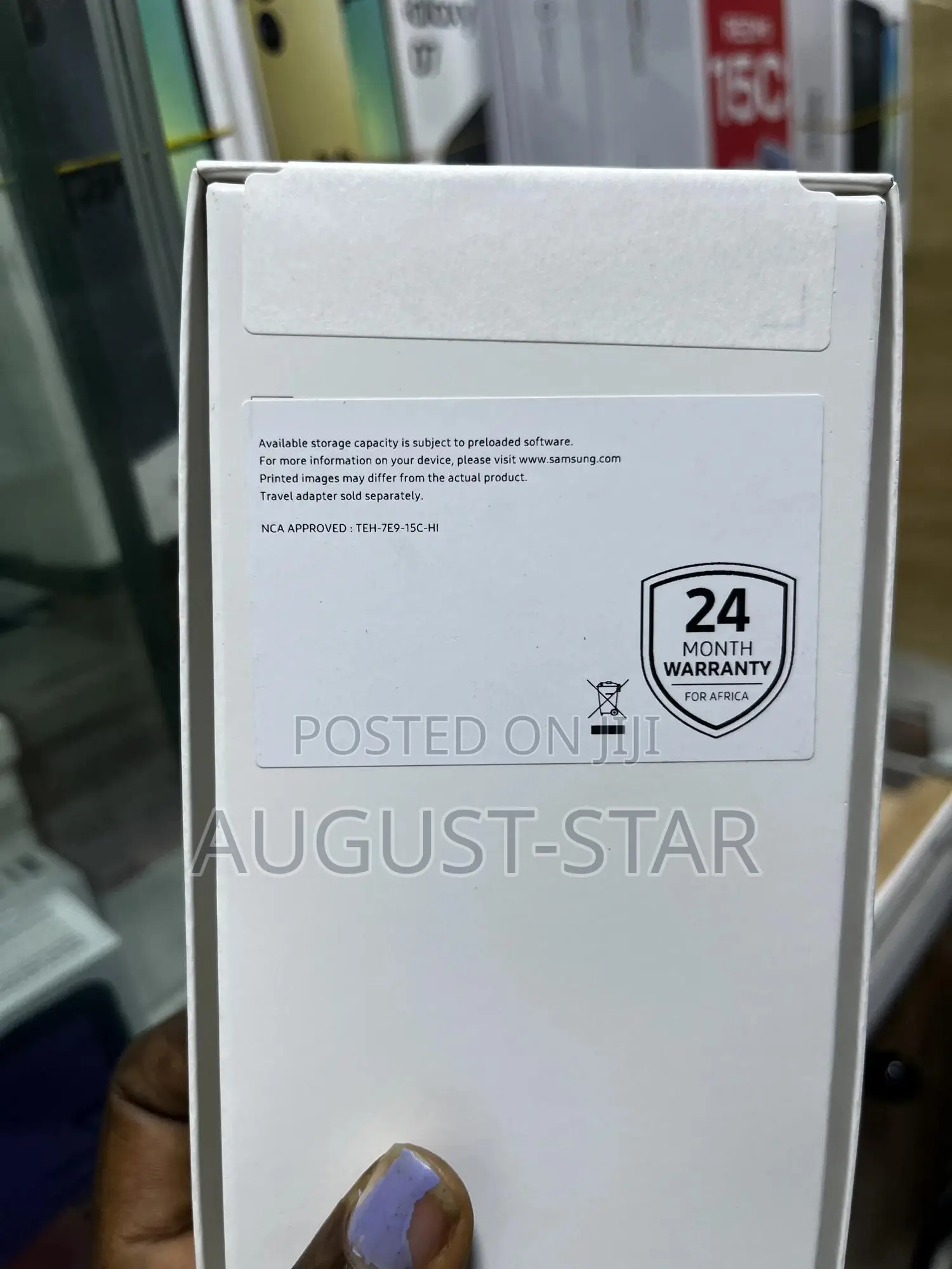 New Samsung Galaxy A07 4G 128 GB Purple
