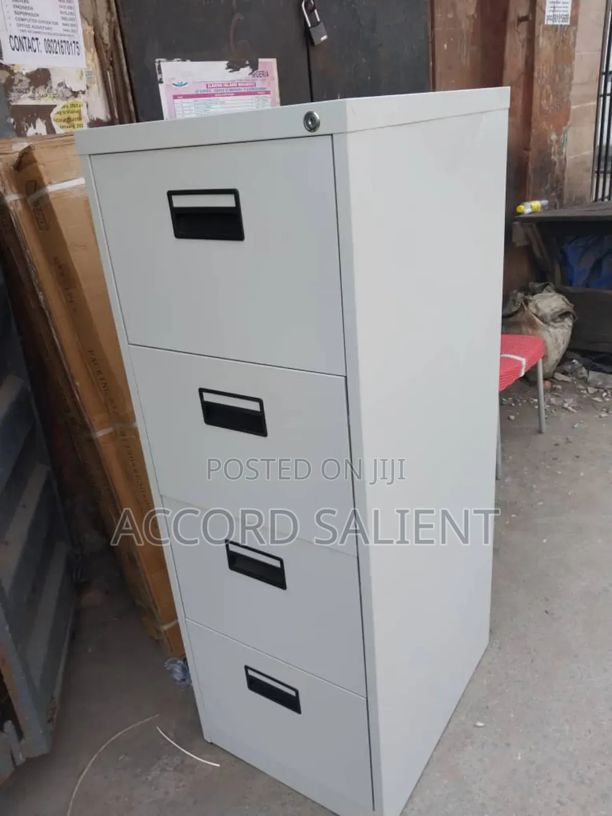 4 Drawers Metal File Cabinet