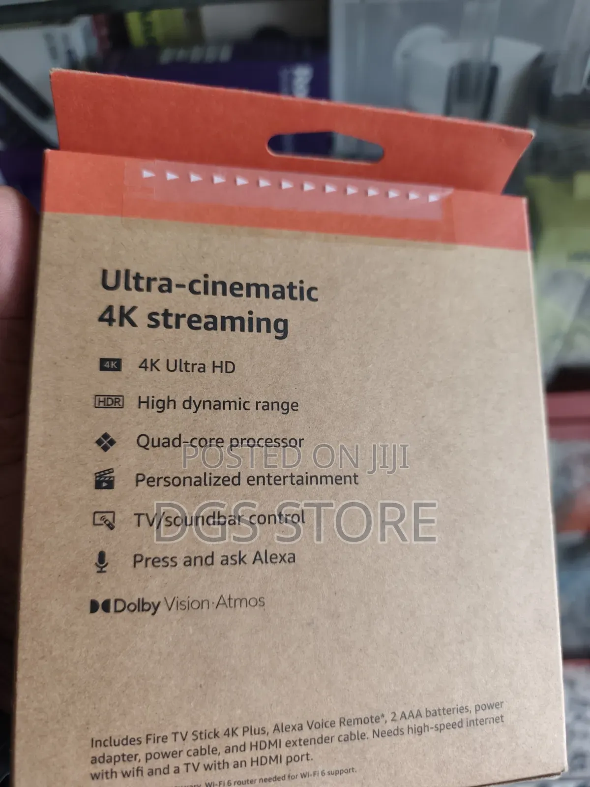 Amazon Fire TV Stick Plus 8gb WiFi 6 Streaming Device