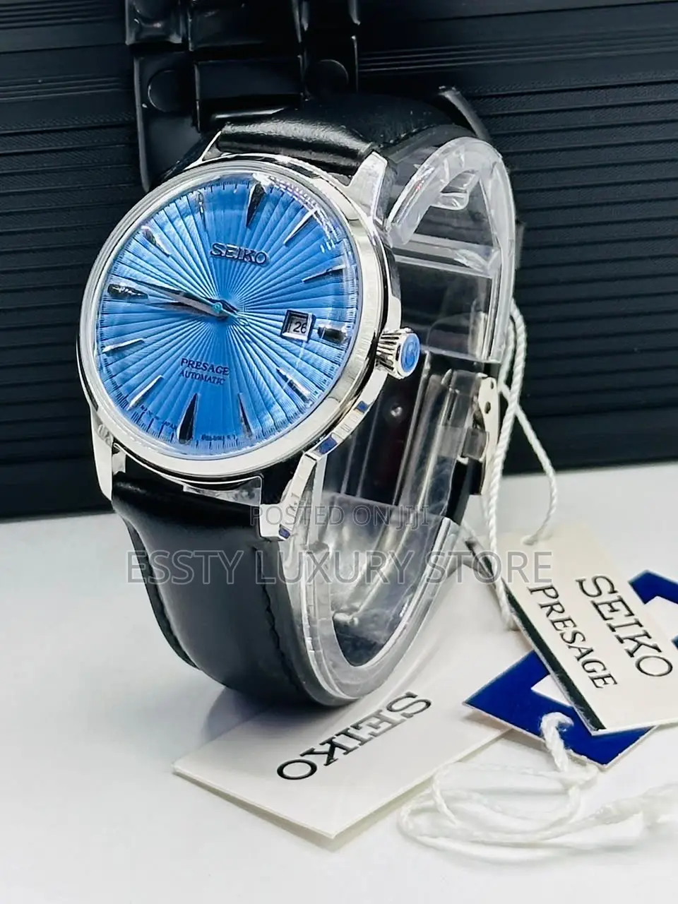 High-Quality Luxury Automatic Seiko Leather