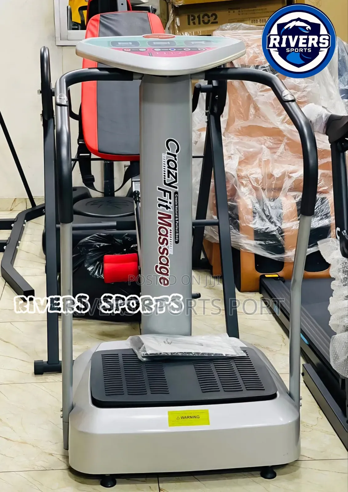 Commercial Crazyfit Massager Full Body Vibration Plateform Machine
