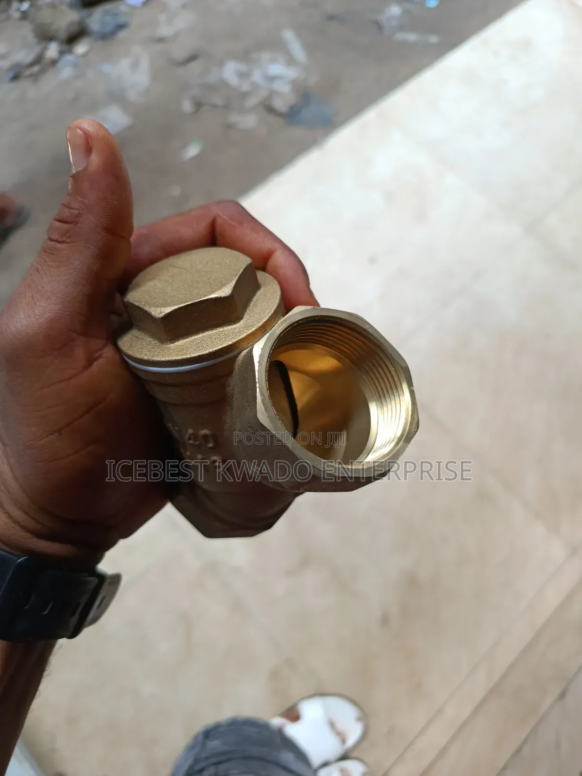 DN40 PN16 Brass Y-Strainer, Which Is a Mechanical Filtration Valve