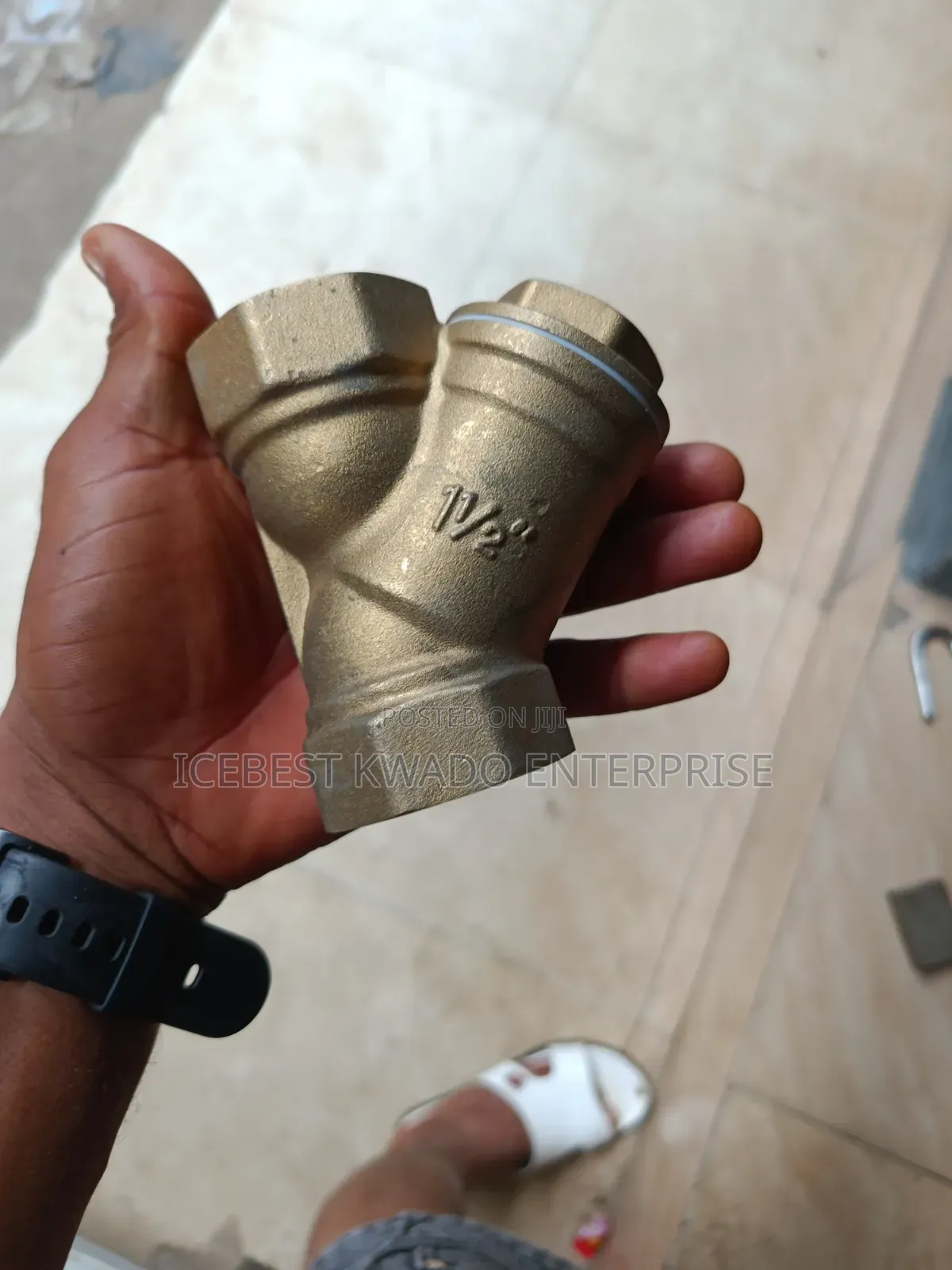DN40 PN16 Brass Y-Strainer, Which Is a Mechanical Filtration Valve