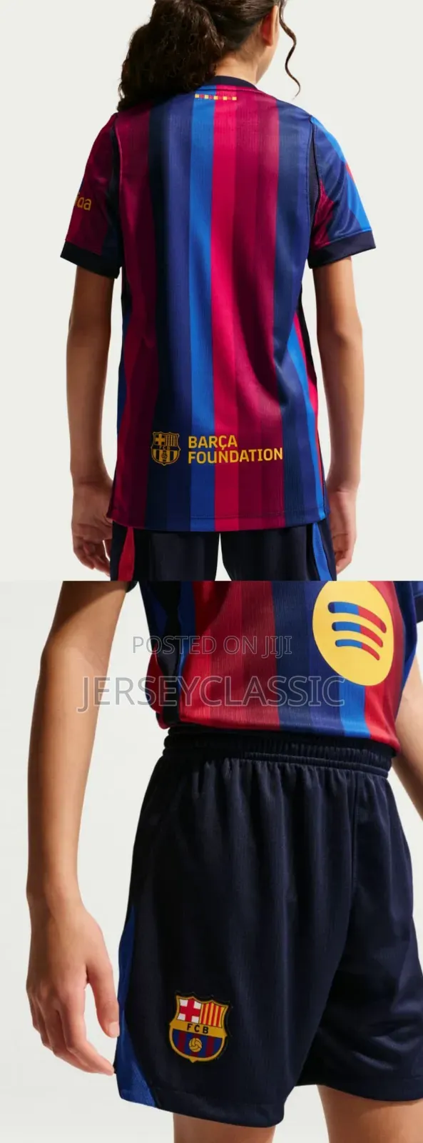Barcelona 2026/27 Kids Home Jersey – Children’s Football Kit