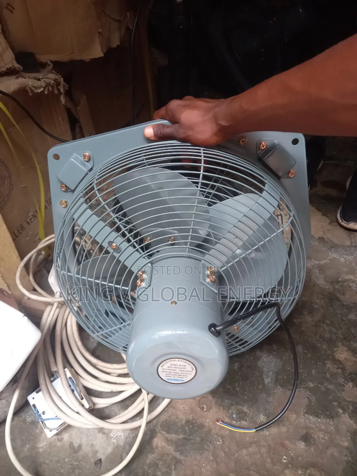 Supertek 16inches Industrial Extractor Fan