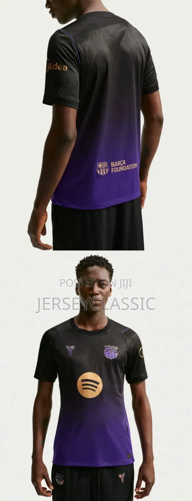 FC Barcelona Away Jersey 2026/27 – Black Purple | New Season Kit