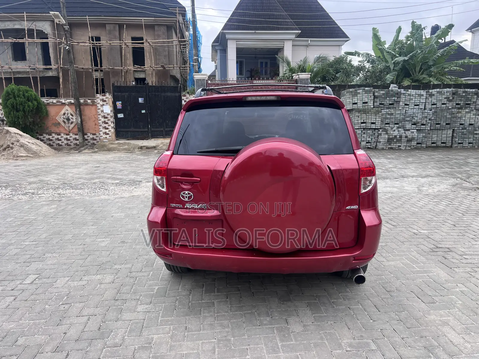 Toyota RAV4 Limited V6 4x4 2009 Red