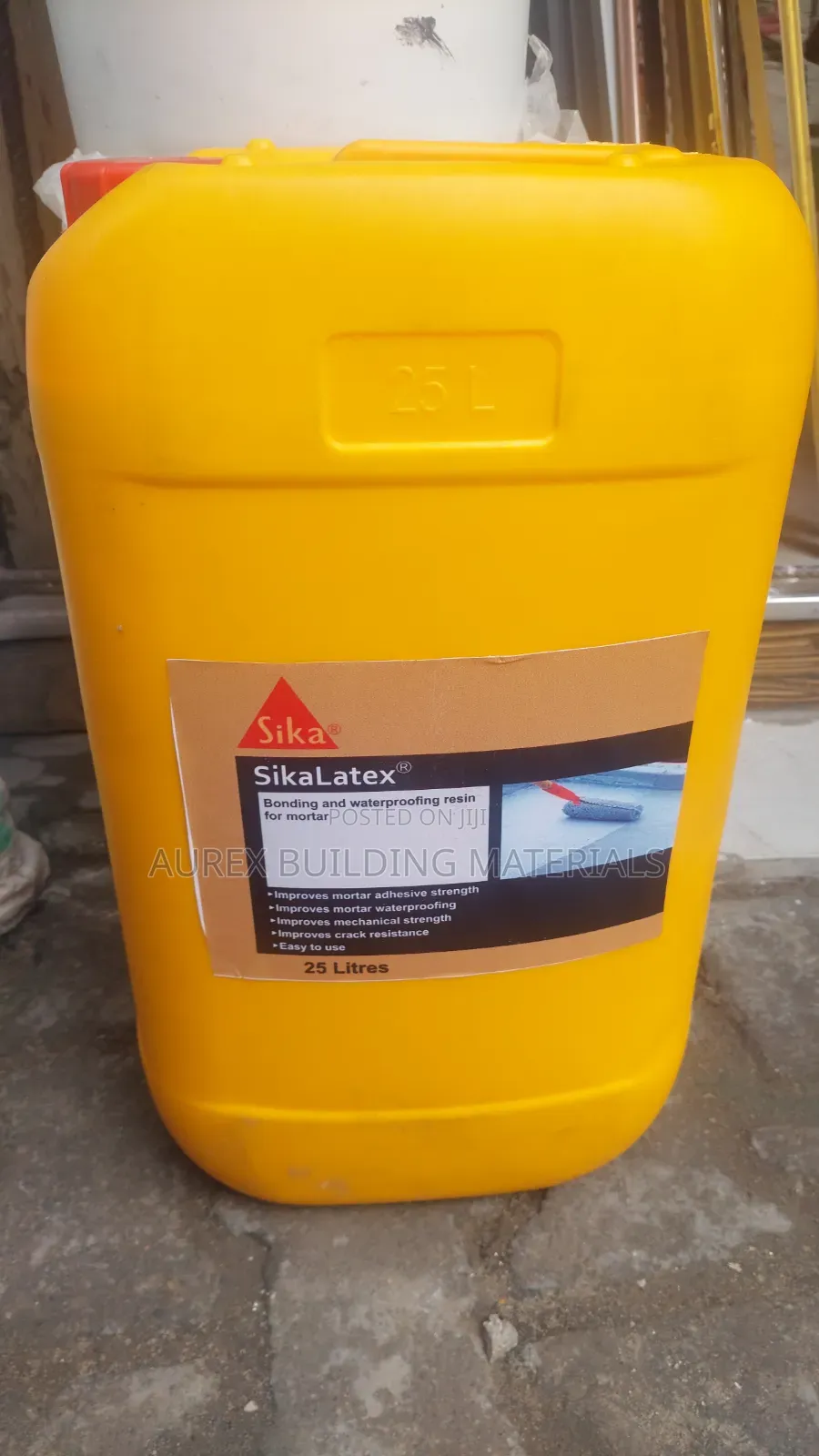 SikaLatex 25 Litres – Bonding Waterproofing Resin for Mortar