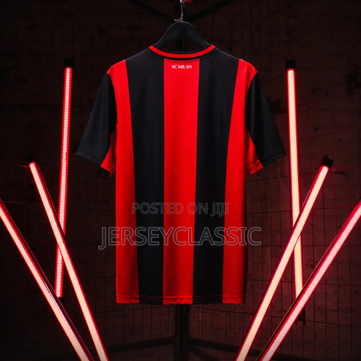 AC Milan Home Jersey 2025/26 – Red Black Football Shirt
