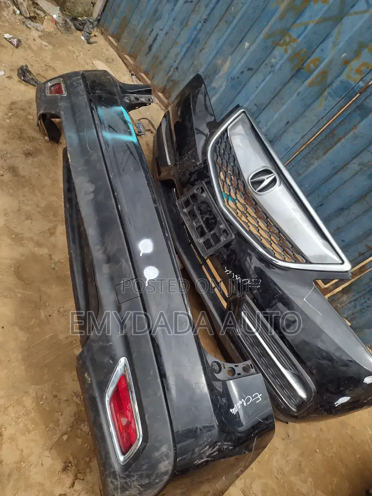 Complete Front and Back Bumper for Acura MDX 2015 Model
