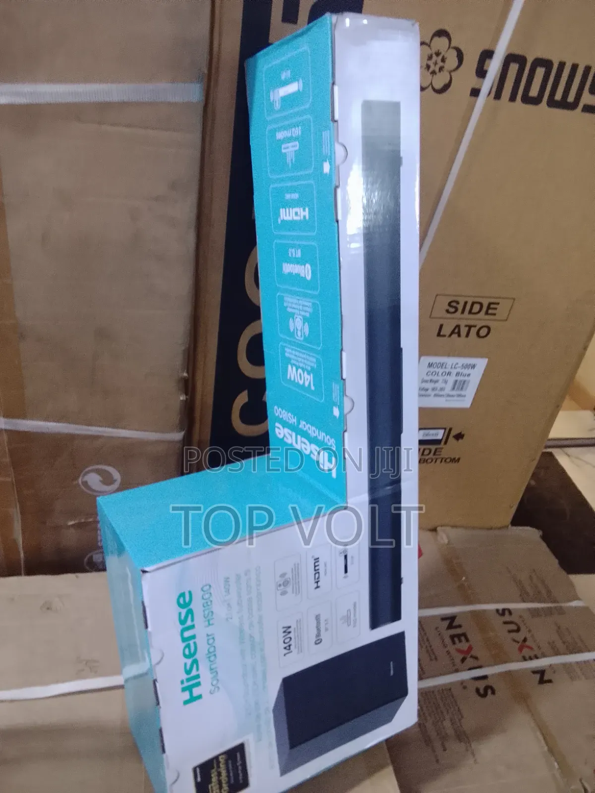 Hisense 140W Soundbar – Powerful Bass Clear Sound