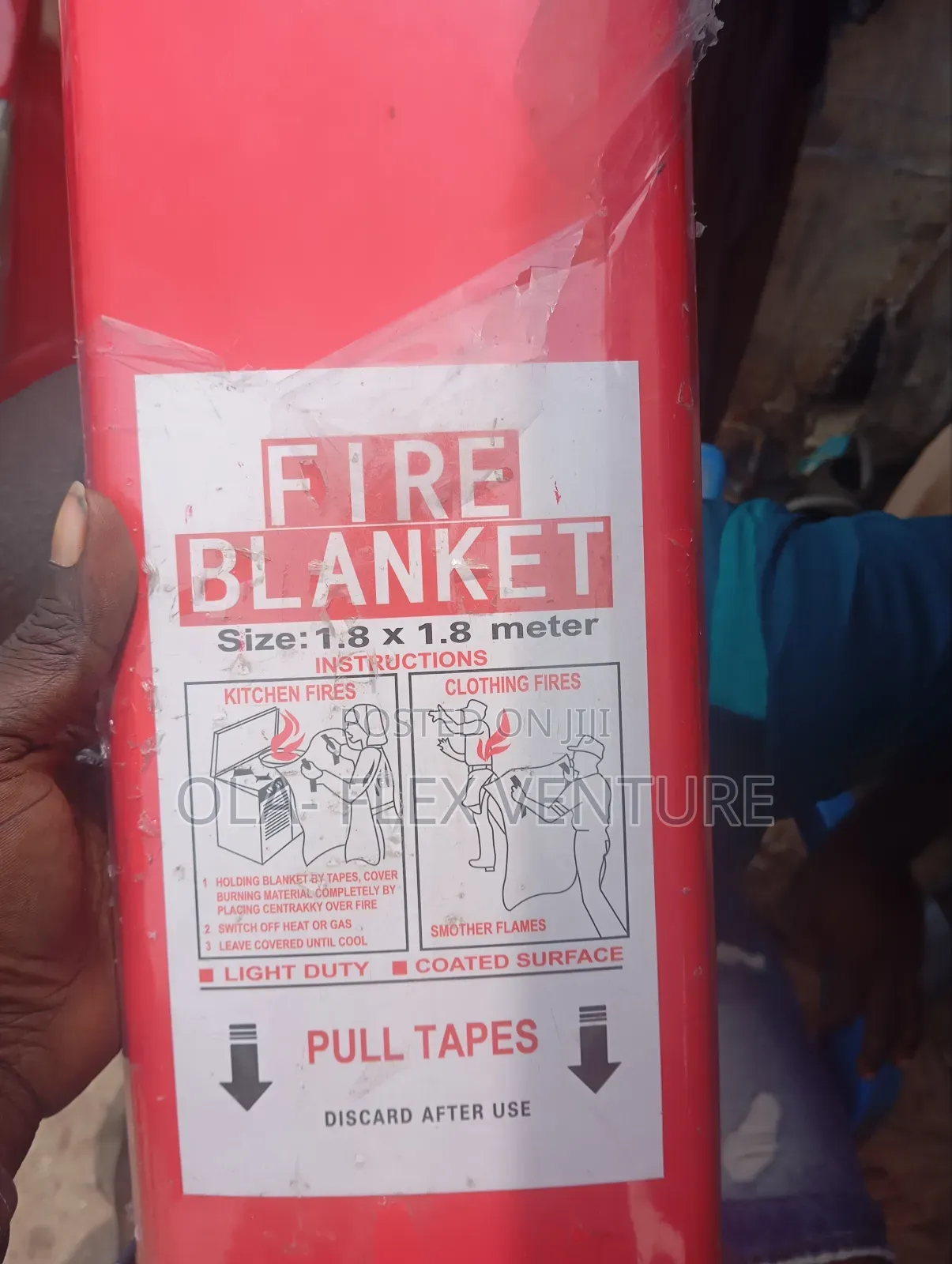 Fire Blanket 1.8meter X 1.8meter