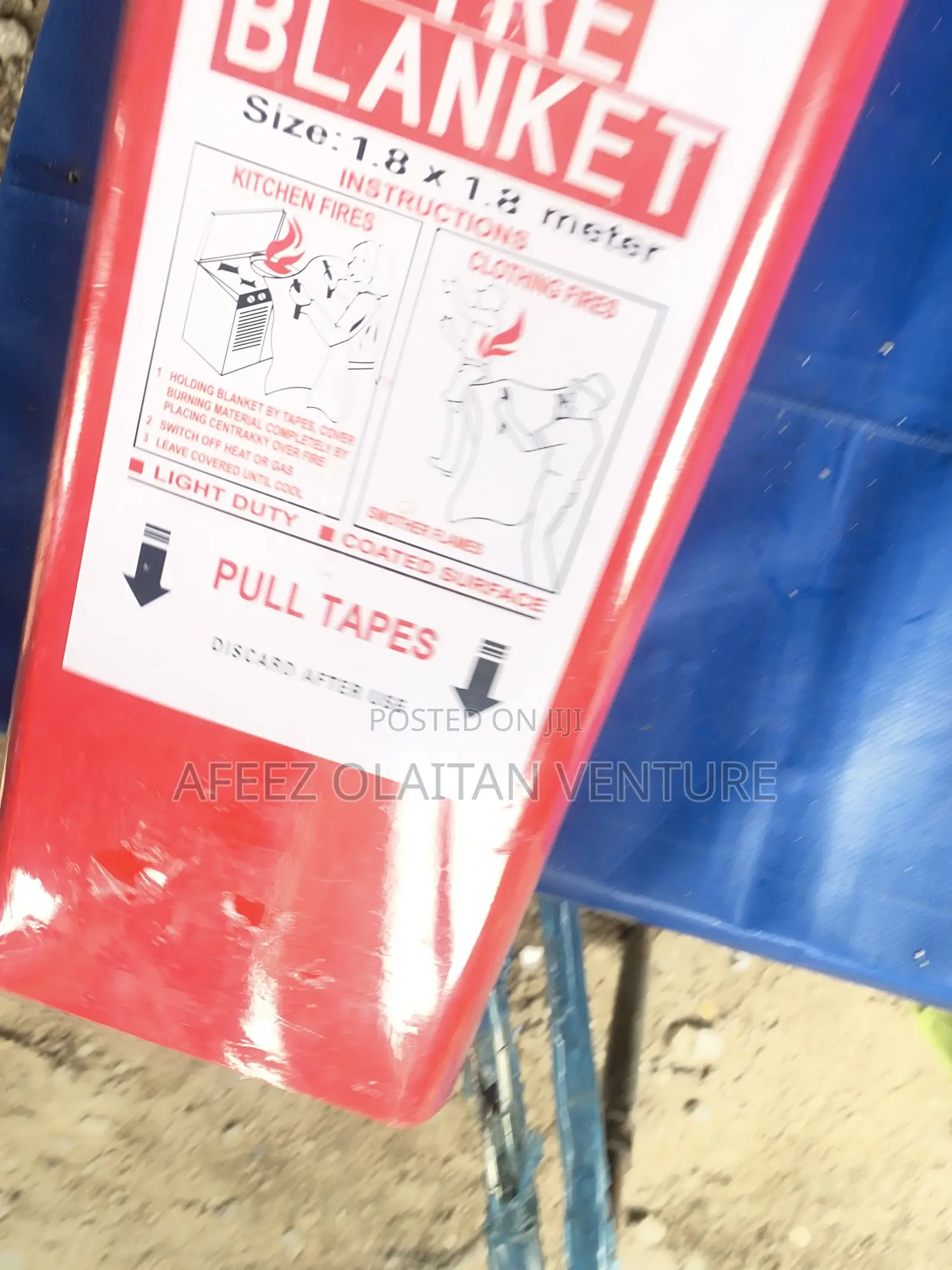 Fire Blankets 1.8m X 1.8m