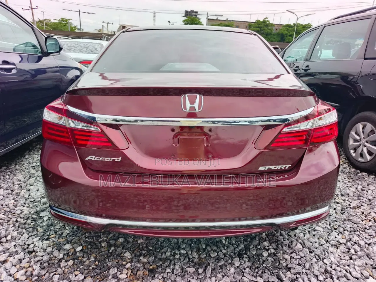 Honda Accord 2016 Burgundy