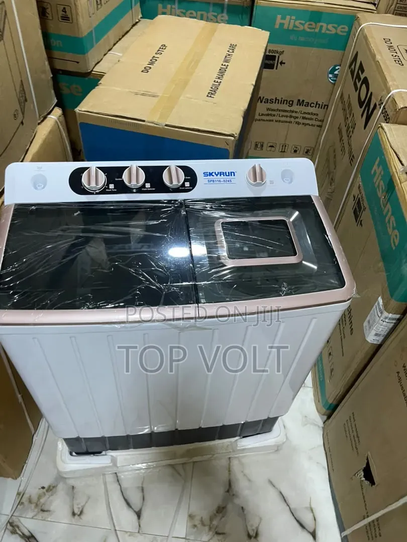Skyrun 11kg Twin Tub Washer With Powerful Motor