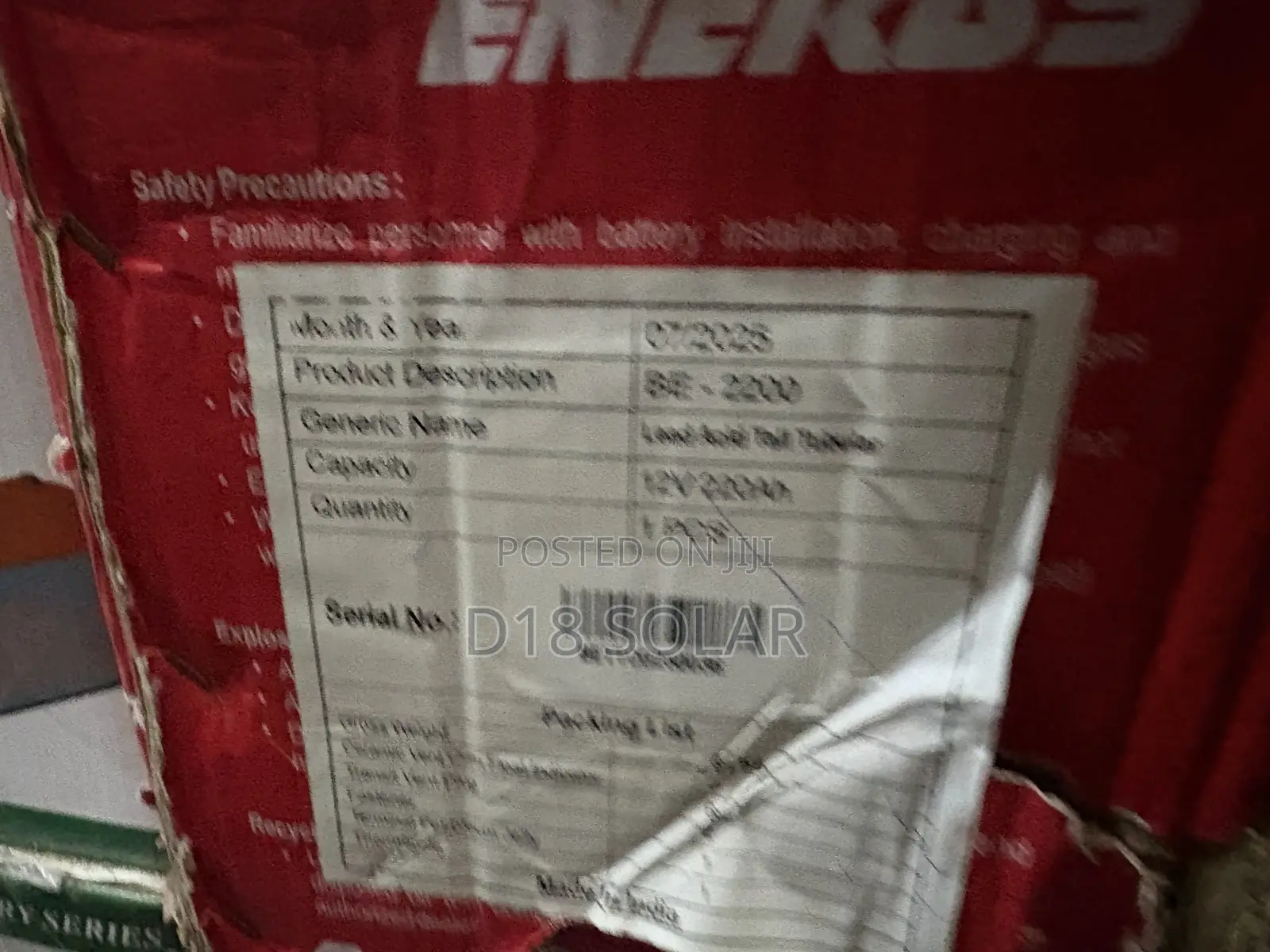 Bull Batteries 220ah 12v Tall Tubular