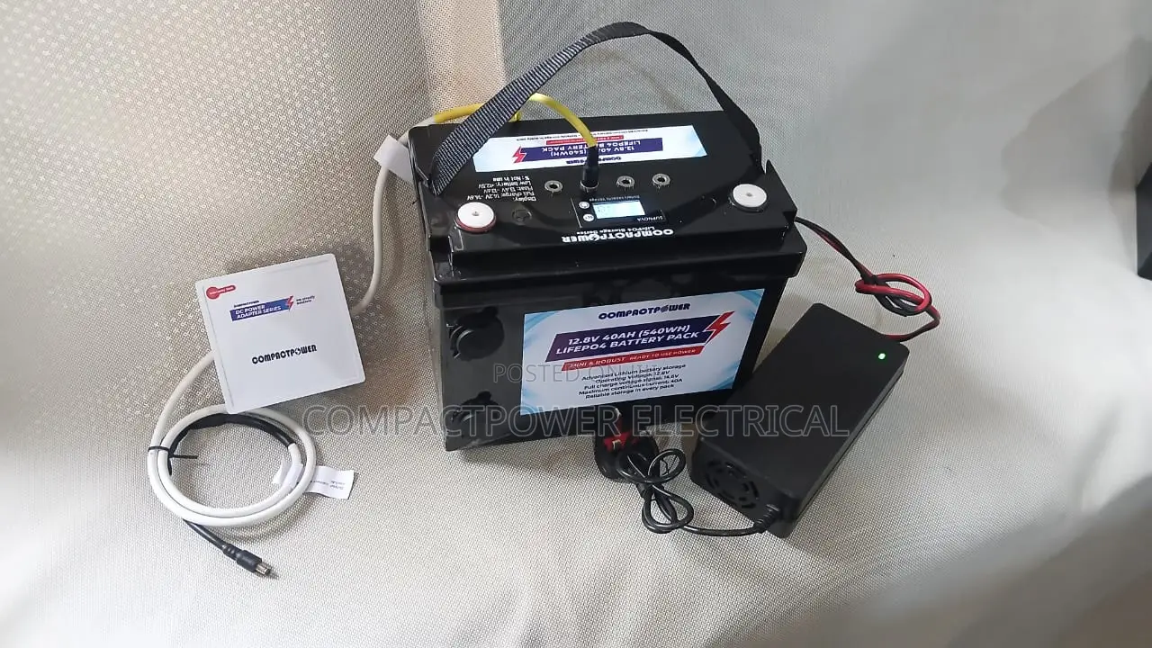 DC Adapter and Lithium Battery Backup to Power Starlink Terminals