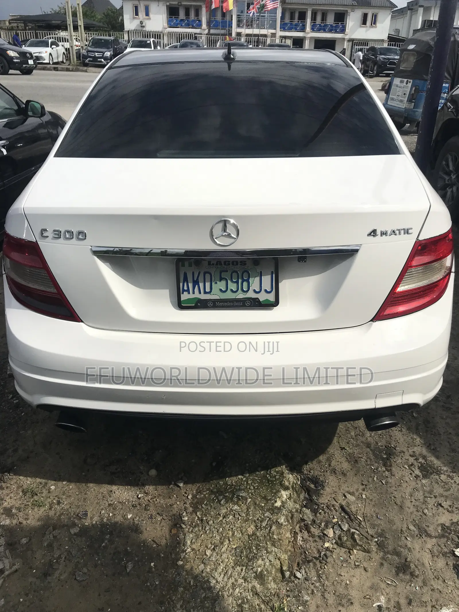 Mercedes-Benz C300 Luxury 4Matic Sedan AWD (3.0L 6cyl 7A) 2010 White