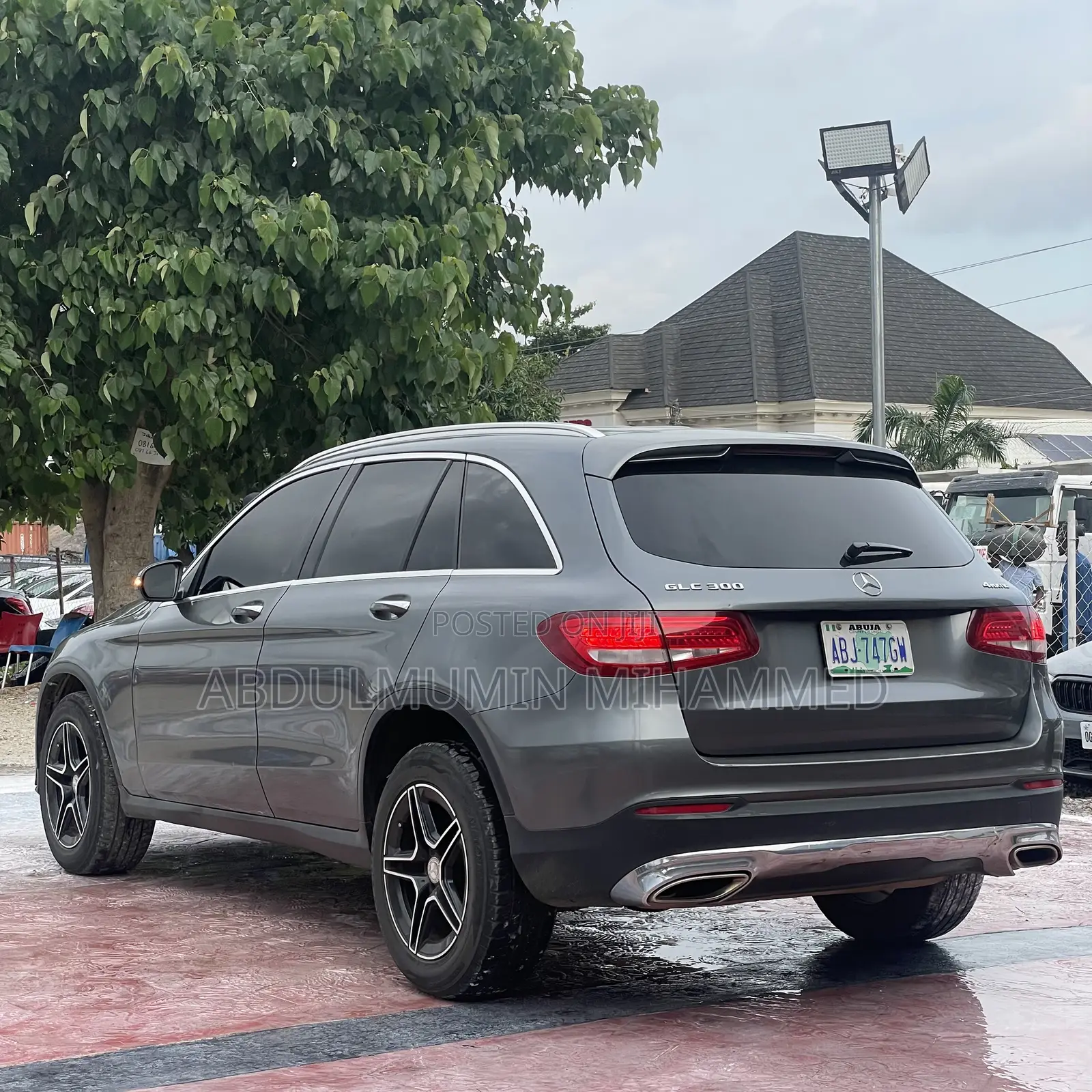 Mercedes-Benz GLC-Class 2018 Silver