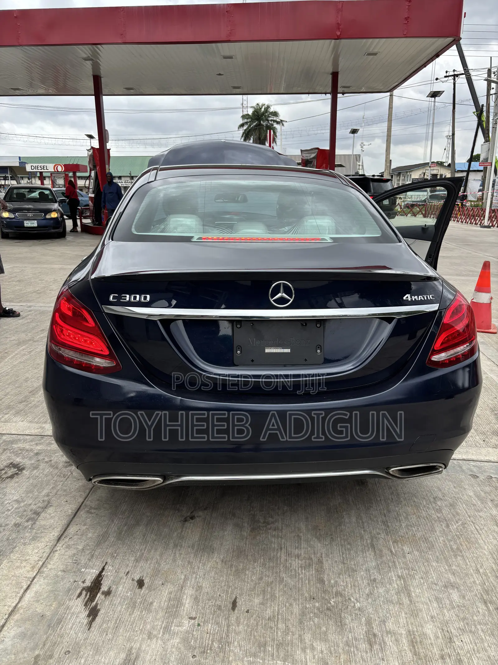 Mercedes-Benz C300 Luxury 4Matic Sedan AWD (2.0L 4cyl 7A) 2016 Blue
