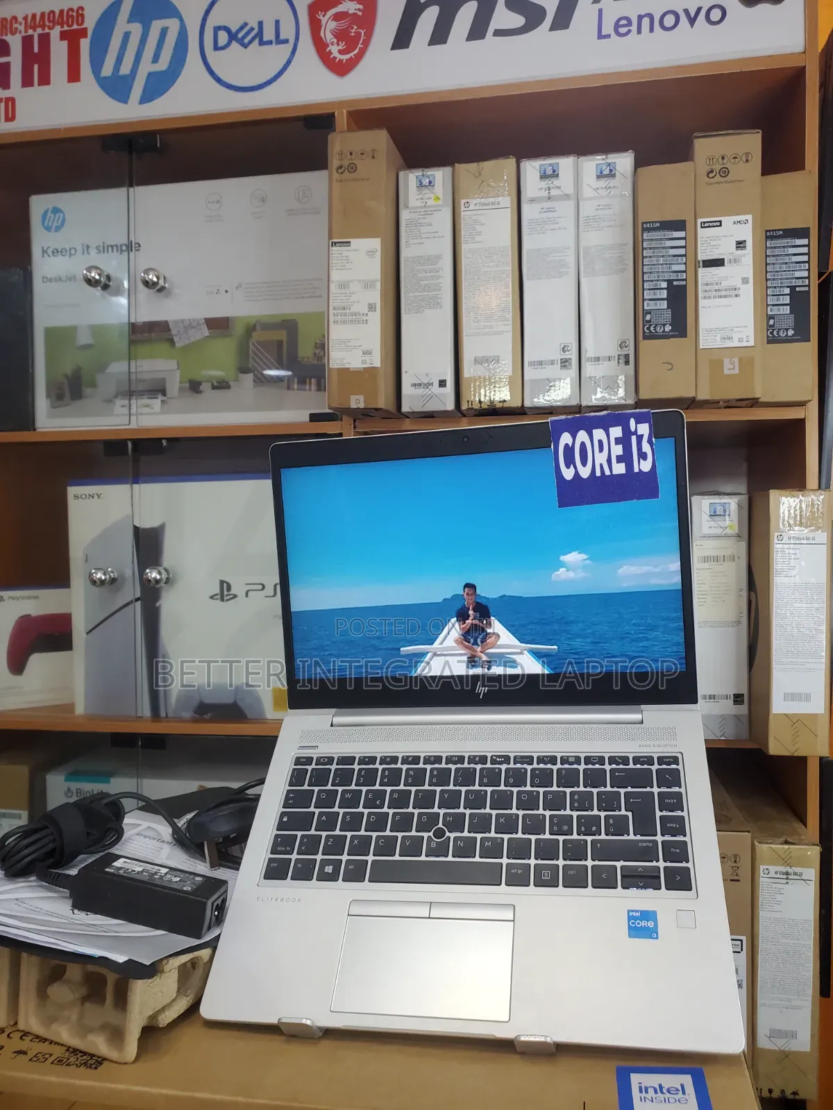 New Laptop HP EliteBook 2730P 4GB Intel Core i3 SSD 256GB