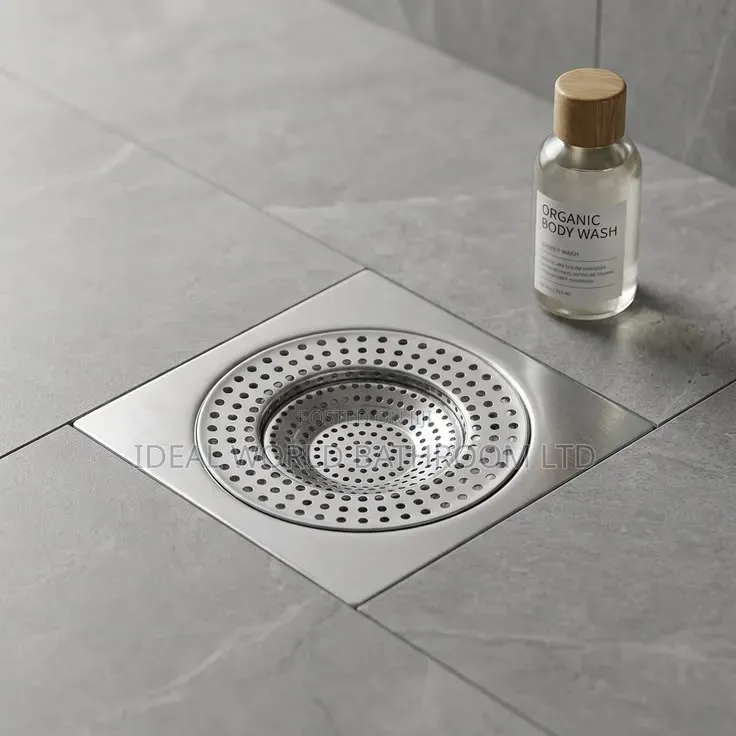 Stainless 15by15 Floor Drain 